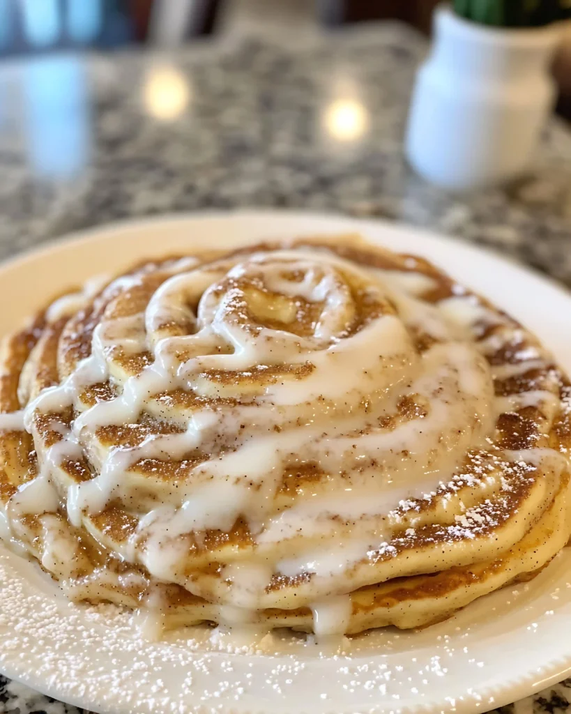 Cinnamon pancakes