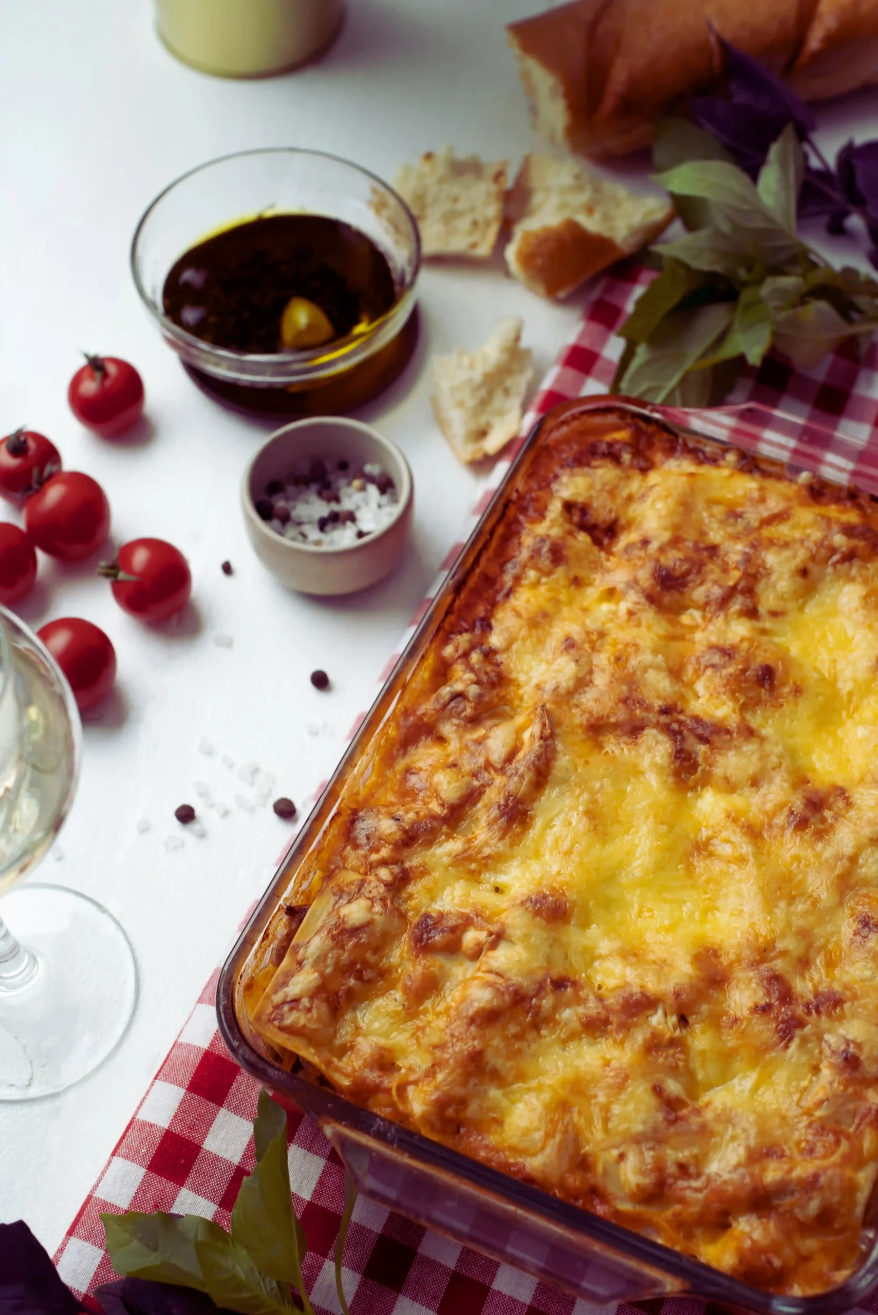 Turkey cabbage casserole with rice baked in a dish